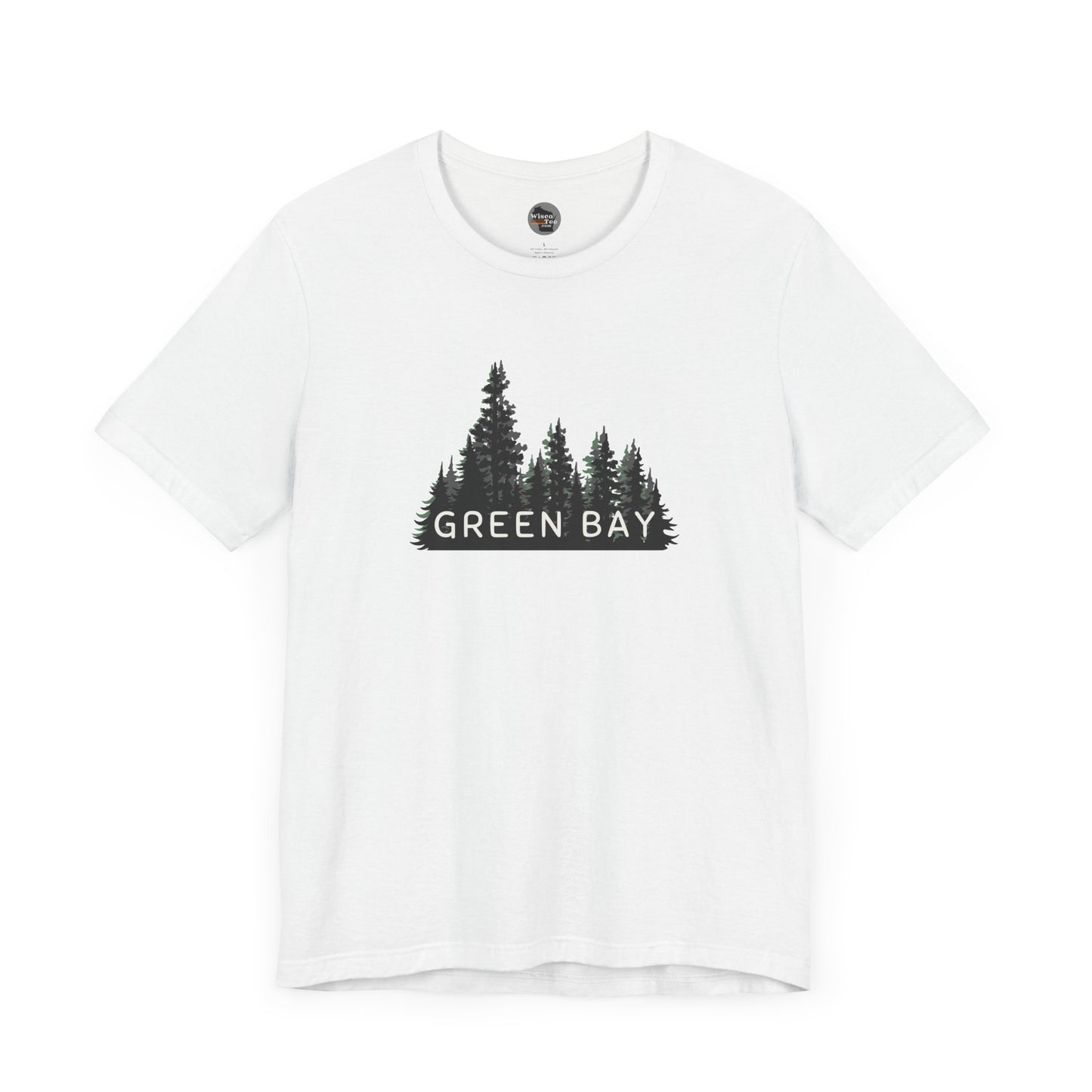 Green Bay Forest Graphic Unisex Tee - Nature Inspired Short Sleeve Shirt
