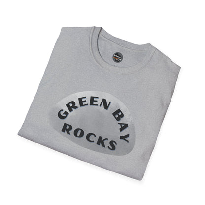 "GREEN BAY ROCKS" Unisex Softstyle T-Shirt - Casual Comfort for Every Occasion