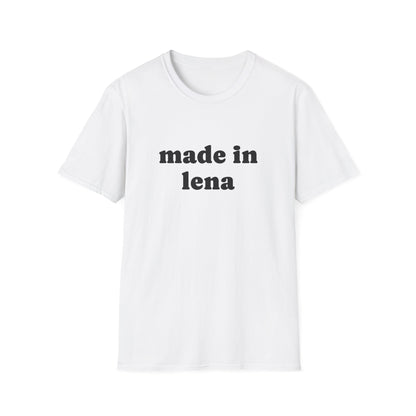 "Made in Lena" Unisex Softstyle T-Shirt - Casual Comfort for Every Occasion