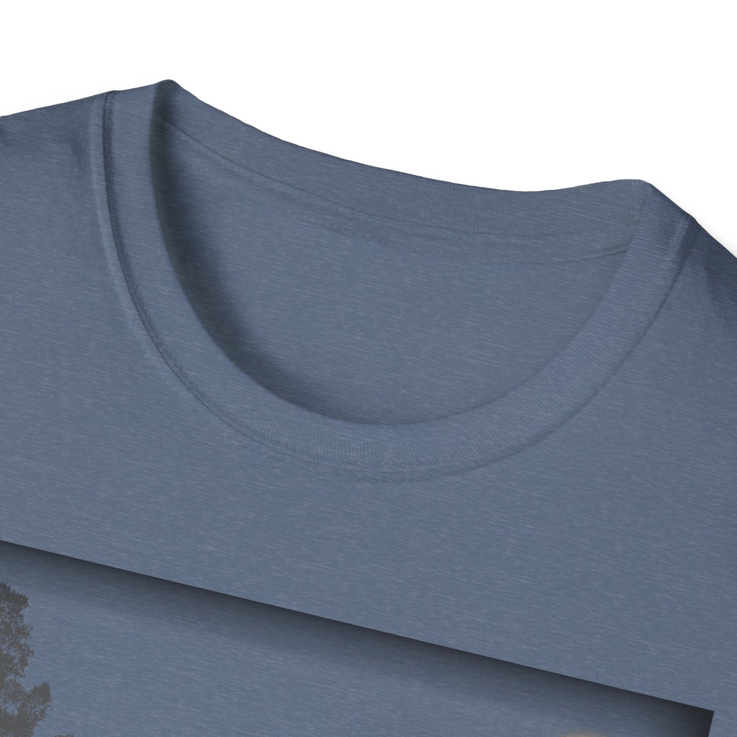 Long Lake Sun Scene - Unisex Softstyle T-Shirt - Casual Comfort for Every Occasion