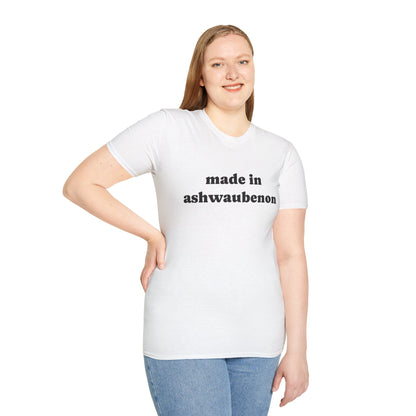 "Made in Ashwaubenon" Unisex Softstyle T-Shirt - Casual Comfort for Every Occasion