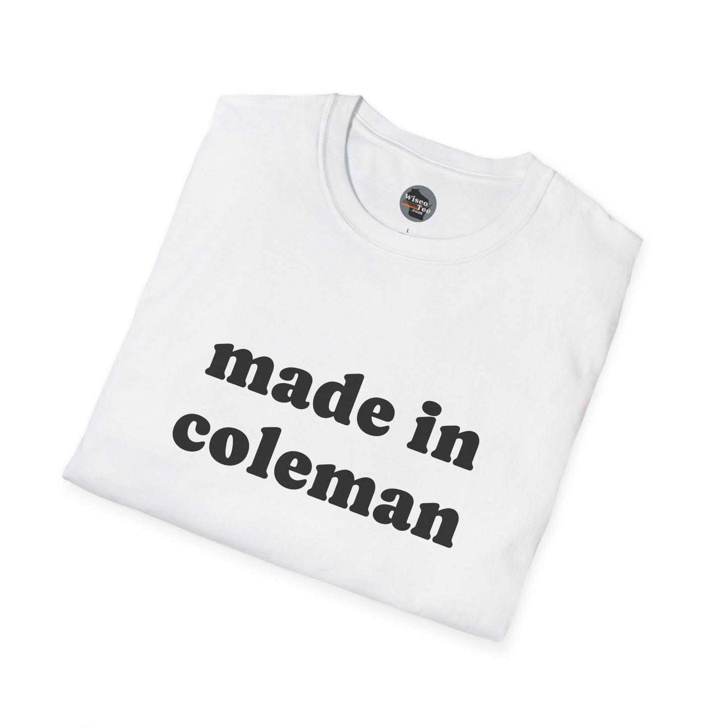 "Made in Coleman" Unisex Softstyle T-Shirt - Casual Comfort for Every Occasion