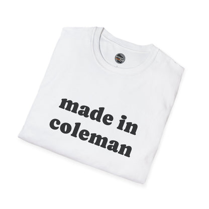 "Made in Coleman" Unisex Softstyle T-Shirt - Casual Comfort for Every Occasion