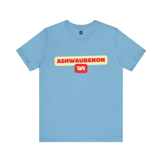 Ashwaubenon WI Tee Shirt - Soft & Comfortable Wisconsin Themed Shirts