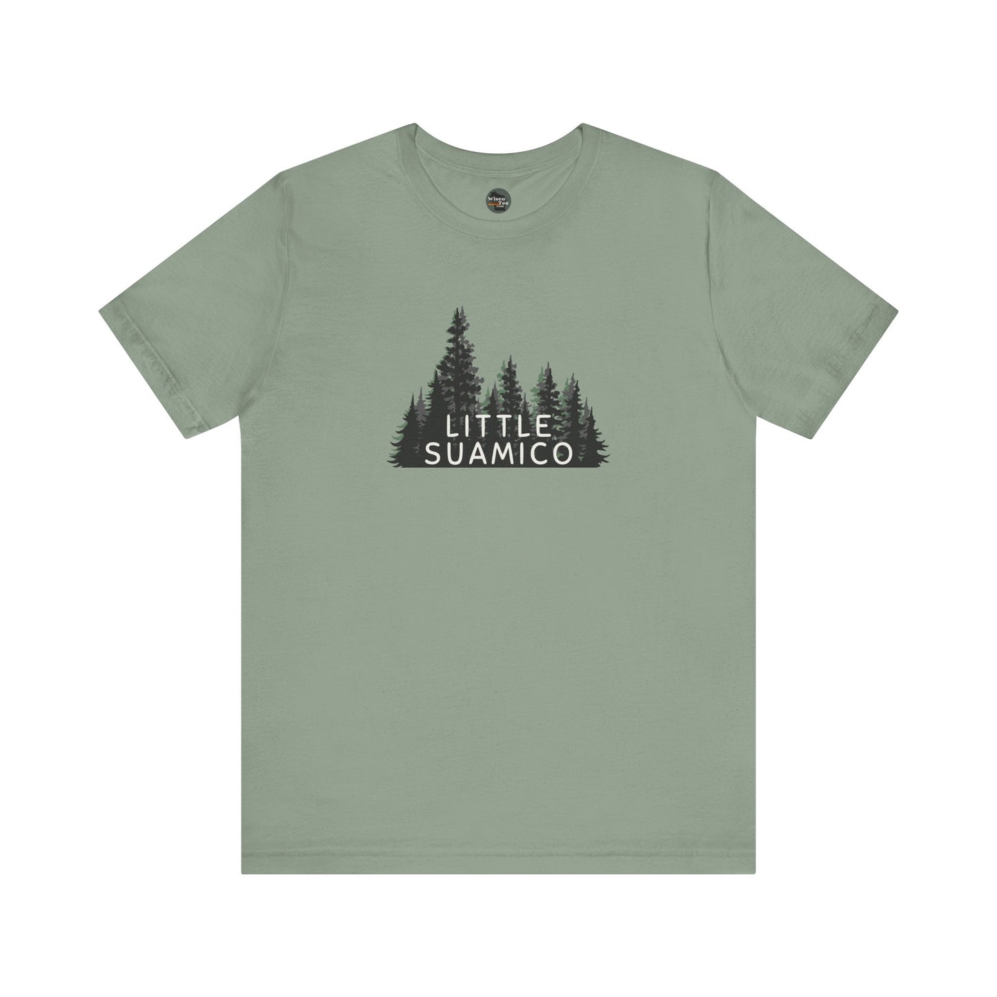 Little Suamico Forest Graphic Unisex Tee - Nature Inspired Short Sleeve Shirt