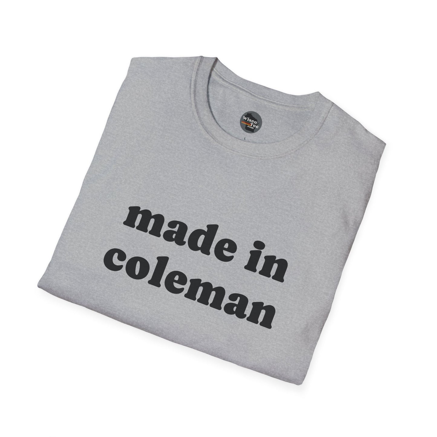 "Made in Coleman" Unisex Softstyle T-Shirt - Casual Comfort for Every Occasion