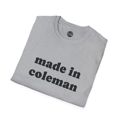 "Made in Coleman" Unisex Softstyle T-Shirt - Casual Comfort for Every Occasion