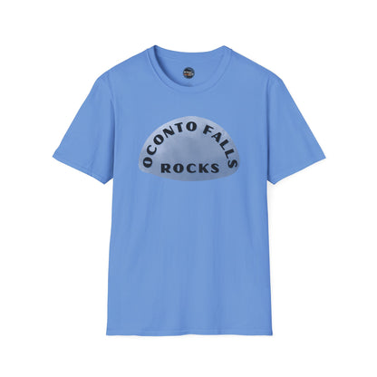 "OCONTO FALLS ROCKS" Unisex Softstyle T-Shirt - Casual Comfort for Every Occasion