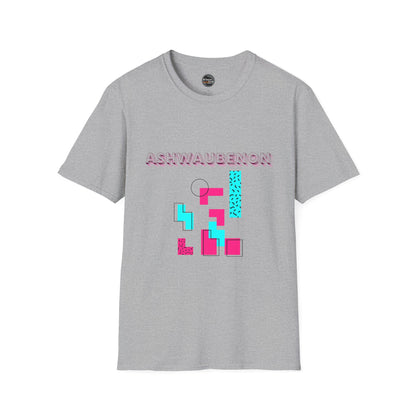 Ashwaubenon Retro 80s Unisex Softstyle T-Shirt - Casual Comfort for Every Occasion