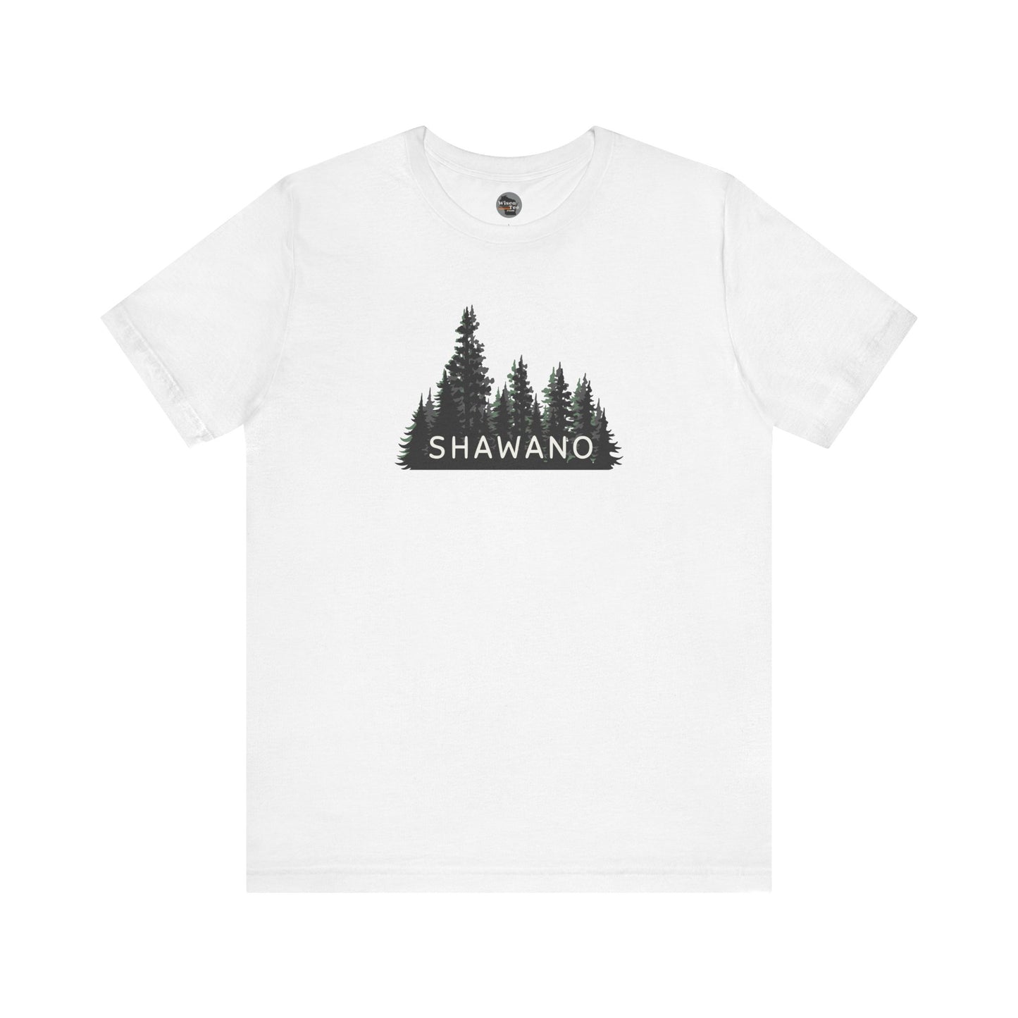Shawano Forest Graphic Unisex Tee - Nature Inspired Short Sleeve Shirt