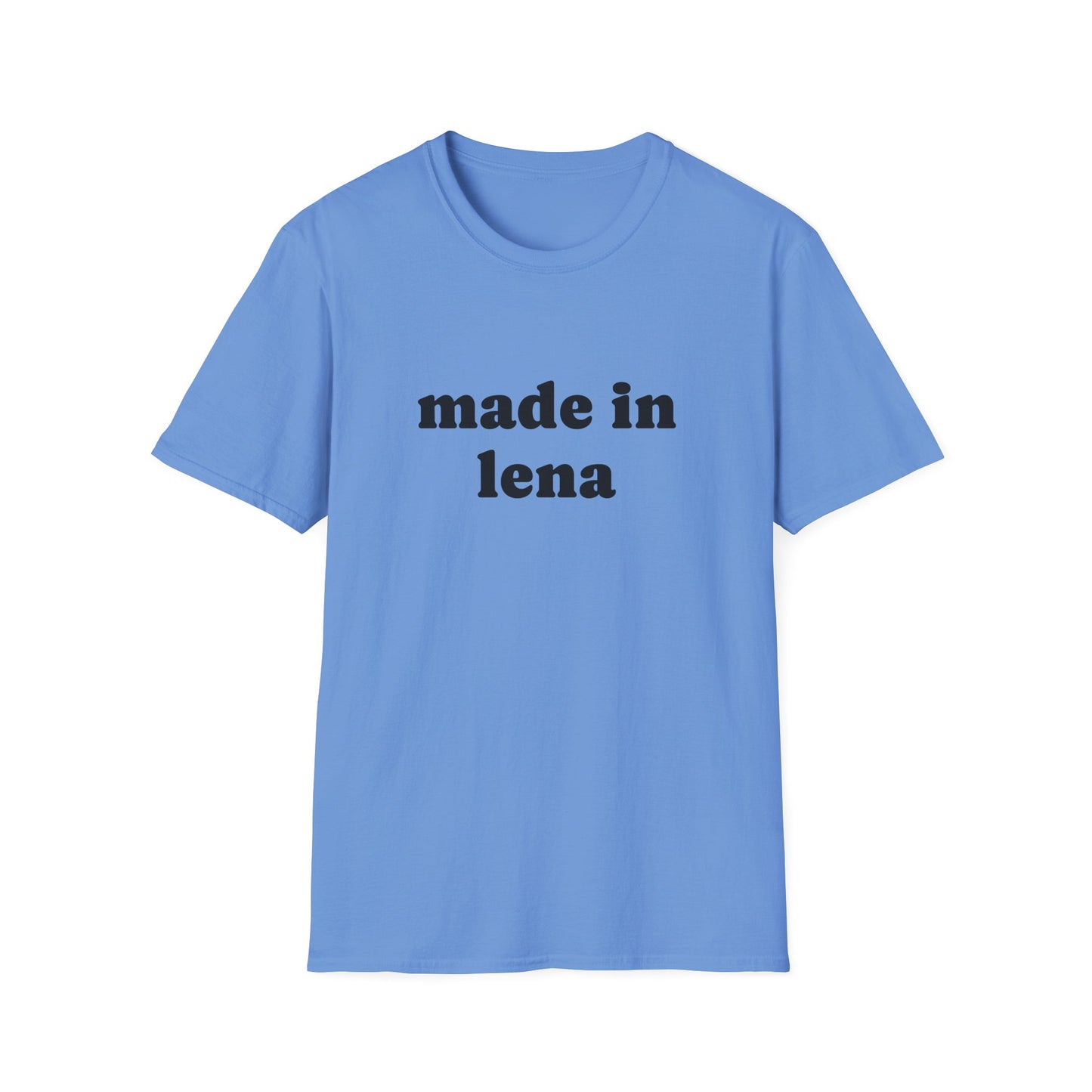 "Made in Lena" Unisex Softstyle T-Shirt - Casual Comfort for Every Occasion