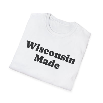 "Wisconsin Made" Unisex Softstyle T-Shirt - Casual Comfort for Every Occasion