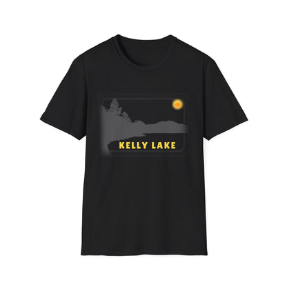 Kelly Lake Sun Scene - Unisex Softstyle T-Shirt - Casual Comfort for Every Occasion