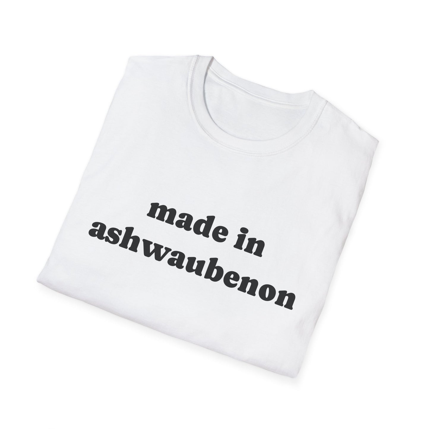 "Made in Ashwaubenon" Unisex Softstyle T-Shirt - Casual Comfort for Every Occasion