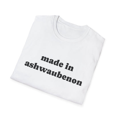 "Made in Ashwaubenon" Unisex Softstyle T-Shirt - Casual Comfort for Every Occasion