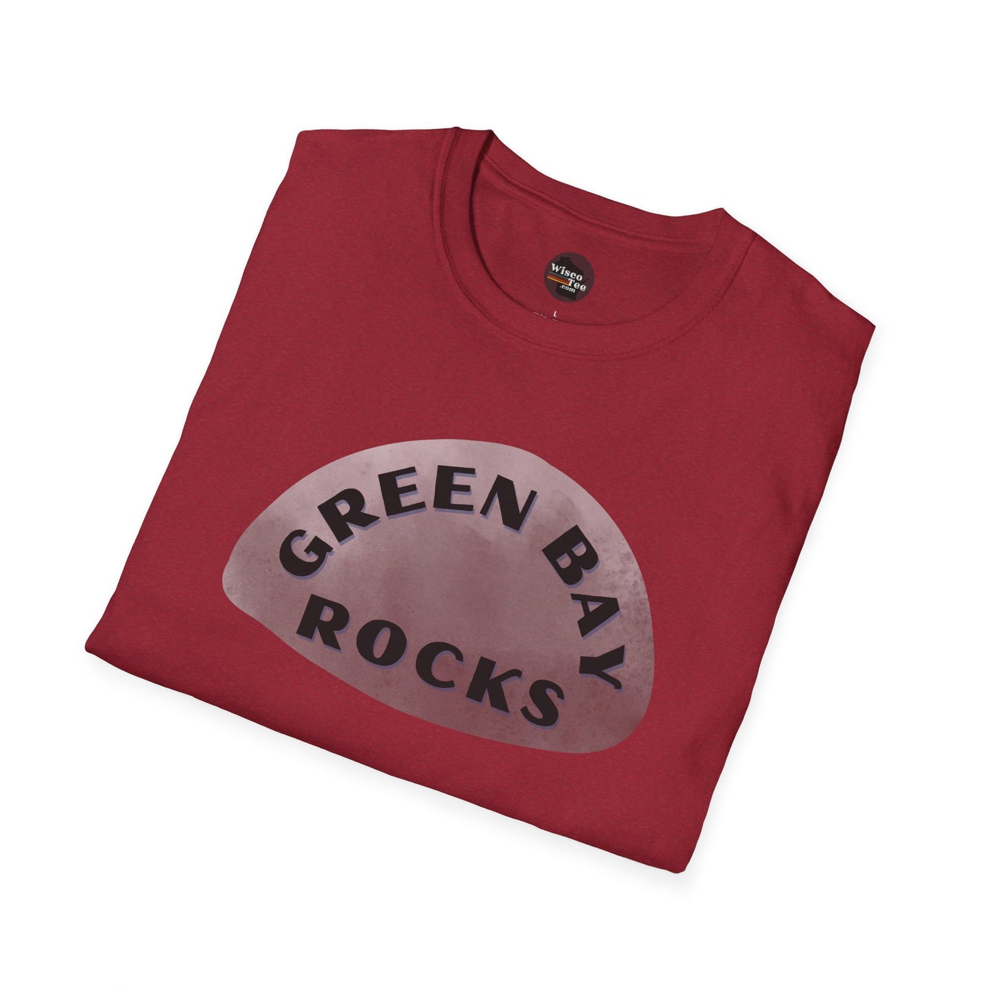 "GREEN BAY ROCKS" Unisex Softstyle T-Shirt - Casual Comfort for Every Occasion