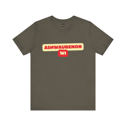 Ashwaubenon WI Tee Shirt - Soft & Comfortable Wisconsin Themed Shirts